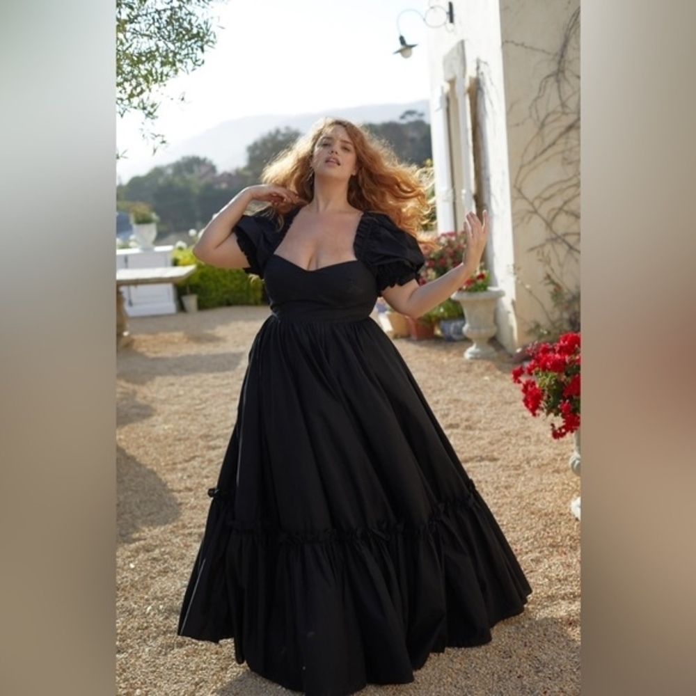 Selkie Caviar(Black) Ritz Gown Size Medium